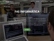 Tablet Screenshot of fas-informatica.com